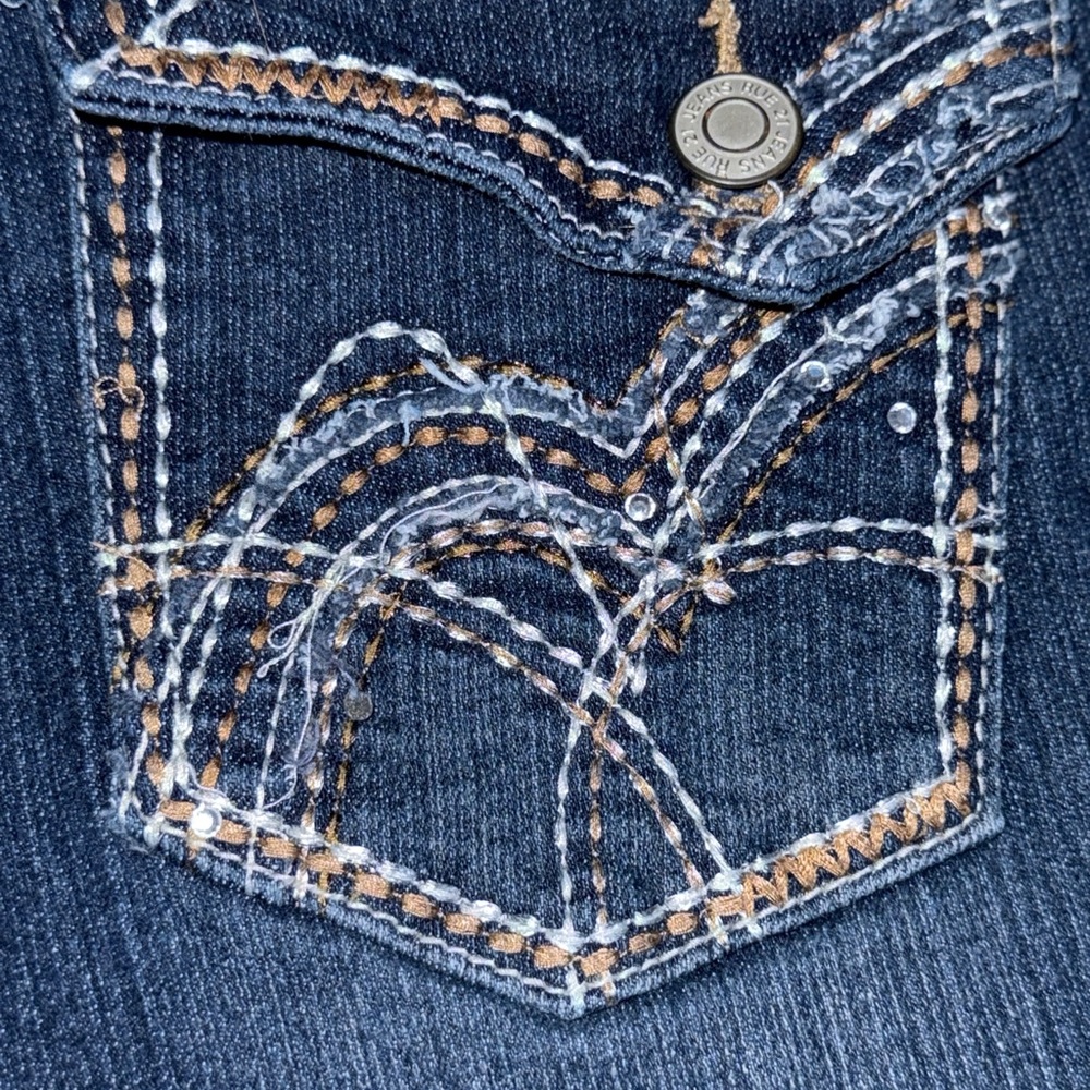 Rue21 Dark Blue Skinny Jeans-older style - Picture 5 of 5